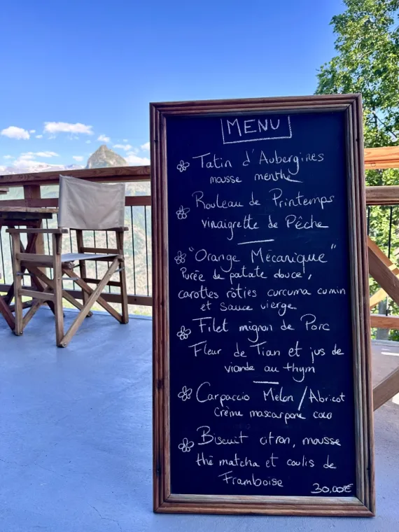 En ce moment à la table de la Brindille, Villard-Notre-Dame, La Brindille